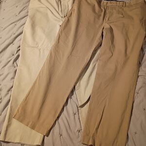 Savane Men's Tan and Cream Chinos